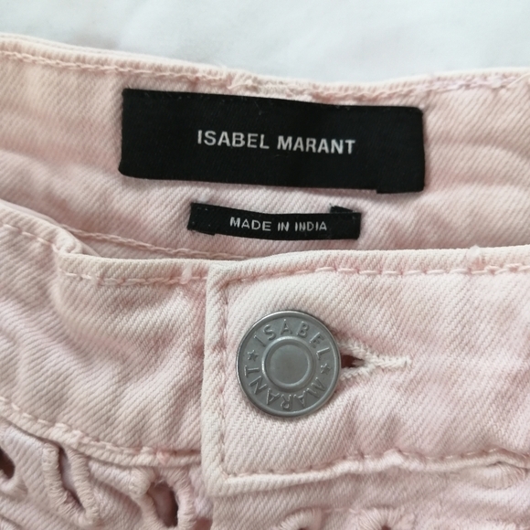 Isabel Marant Spring '14 Runway Pierce Pantalon Cutout Pink Jeans 38 (6 US) - Picture 11 of 16